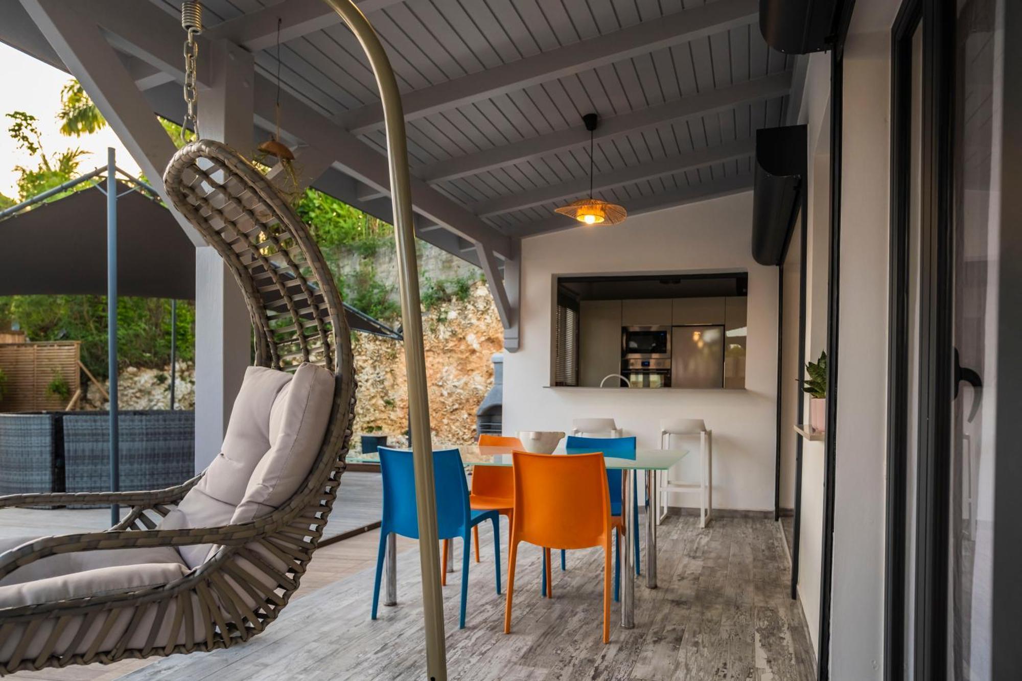 Villa Les Terrasses De Fonds Thezan Sainte-Anne  Exteriér fotografie