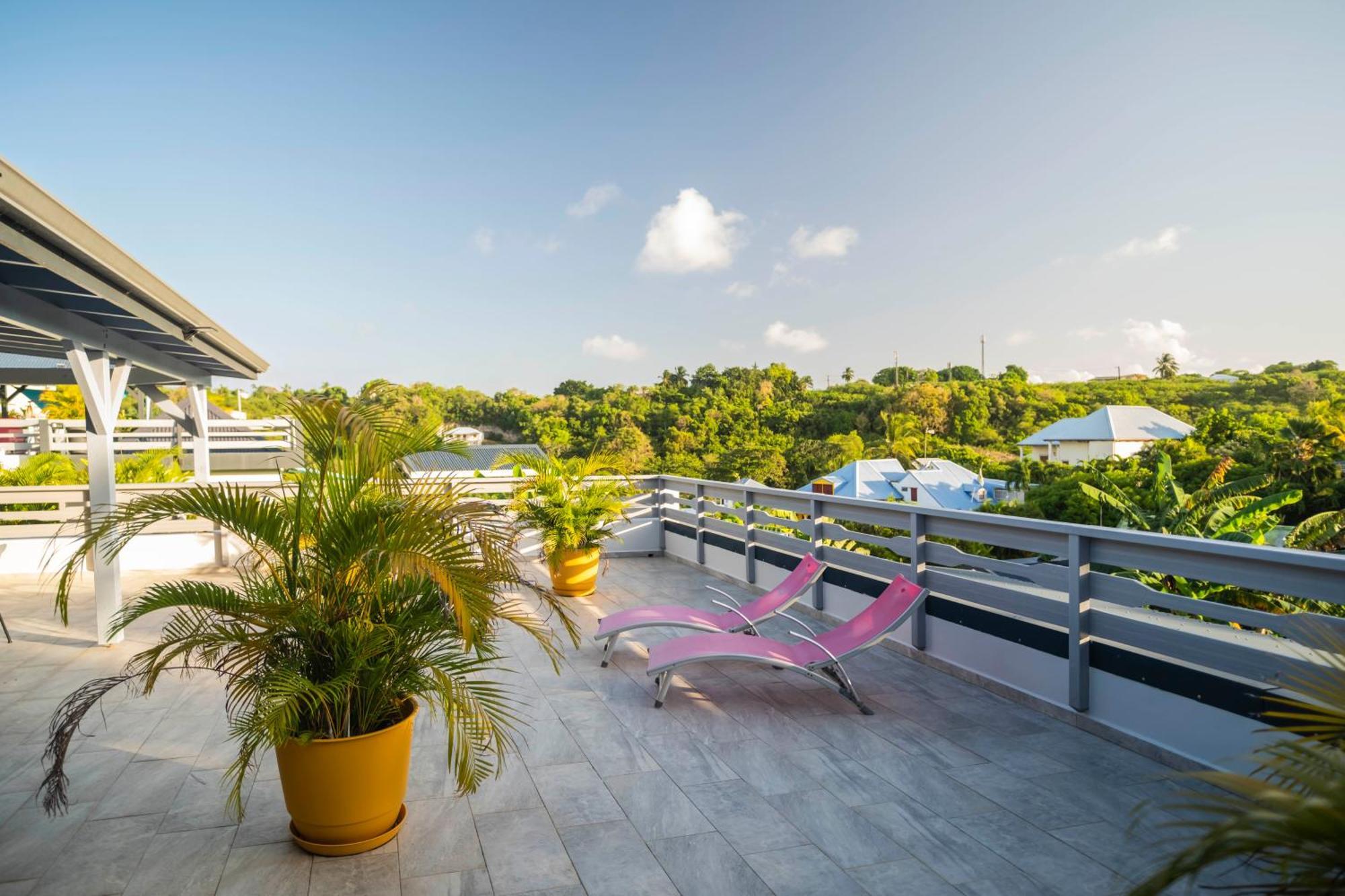 Villa Les Terrasses De Fonds Thezan Sainte-Anne  Exteriér fotografie